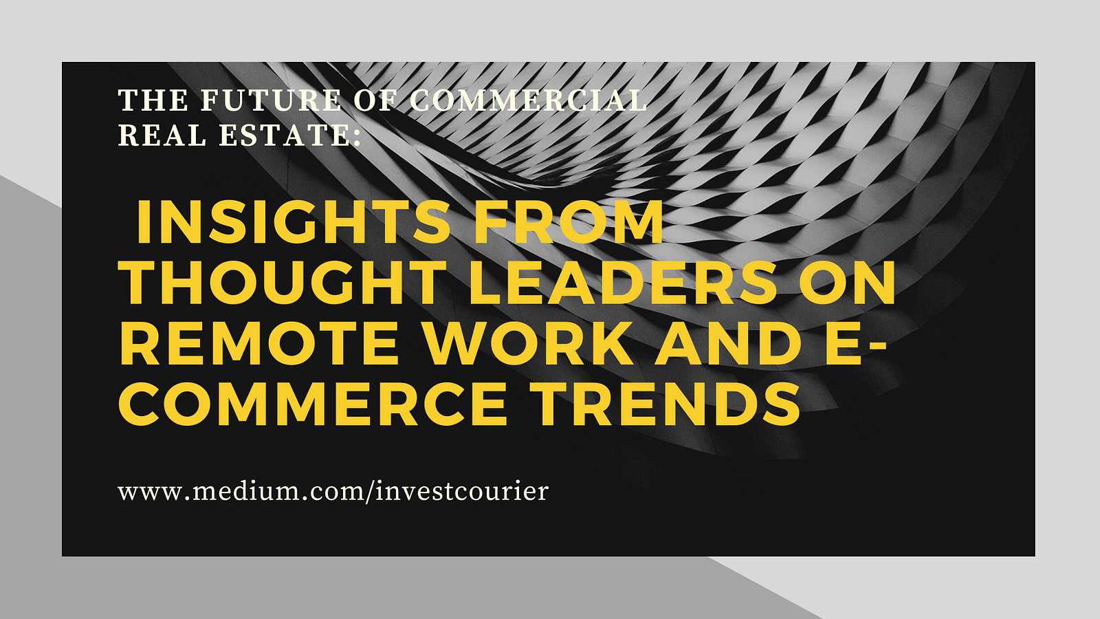 Insights from Thought Leaders on Remote Work and E-commerce Trends