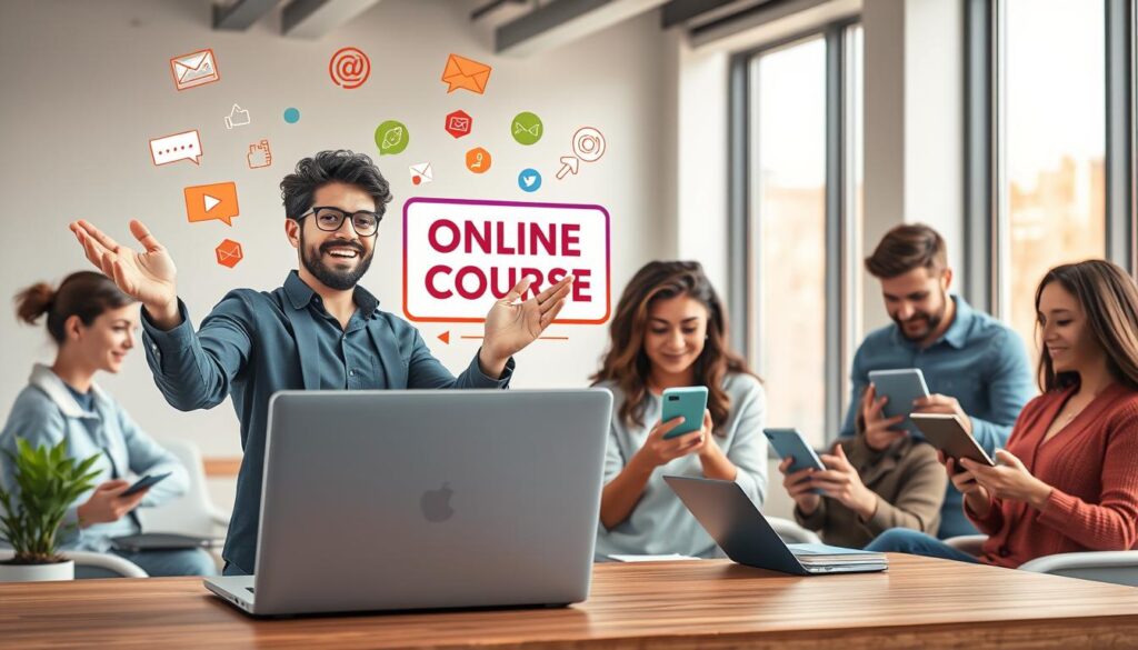 online course marketing