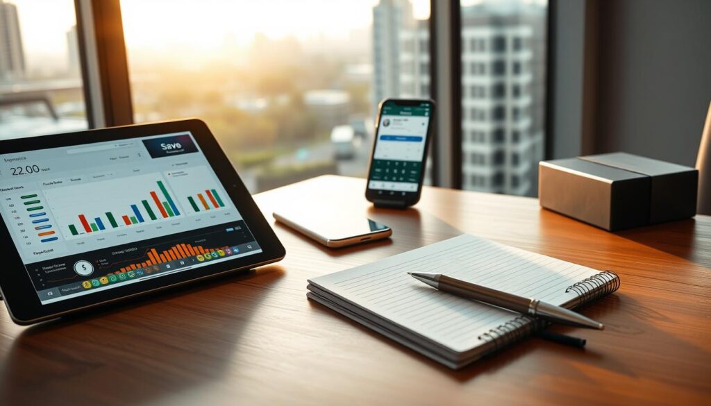 Expense tracking for savings goals