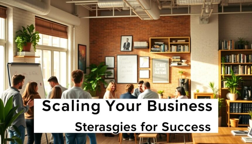 Strategies for scaling your small business