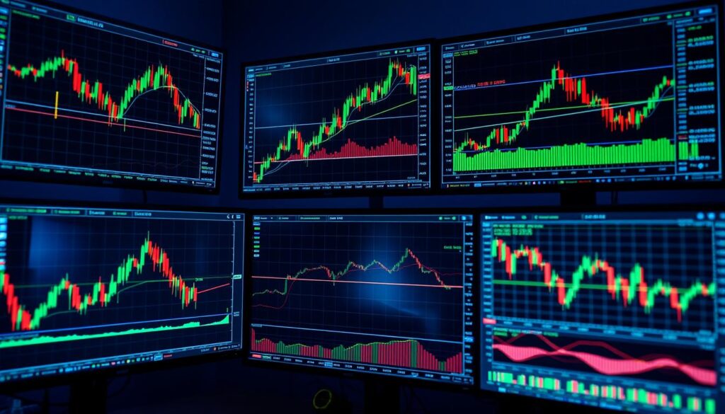 Technical analysis charts for trading