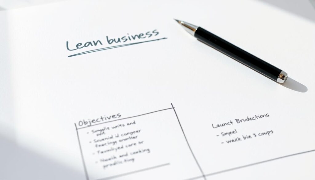 lean business plan