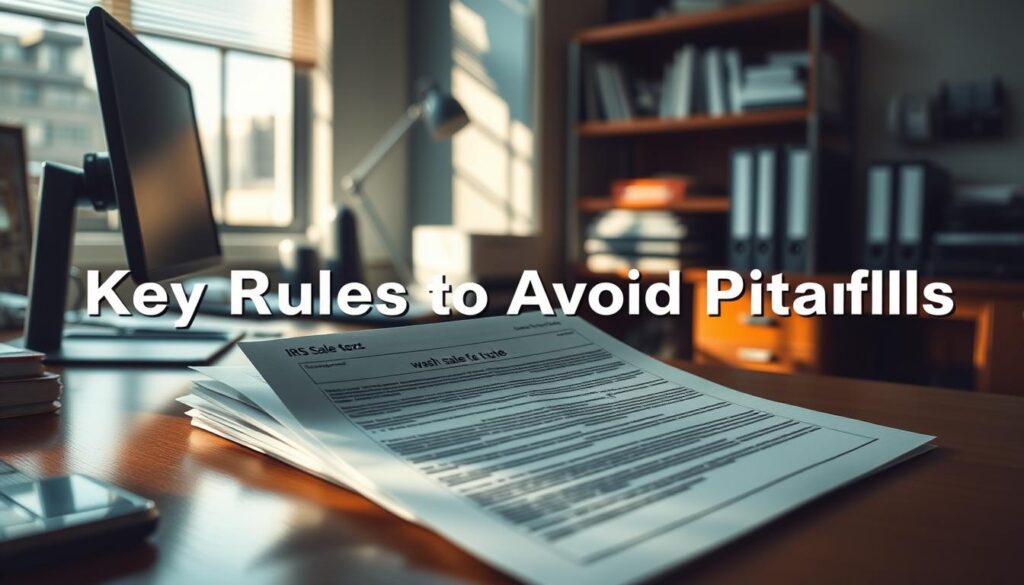 wash sale rule IRS compliance